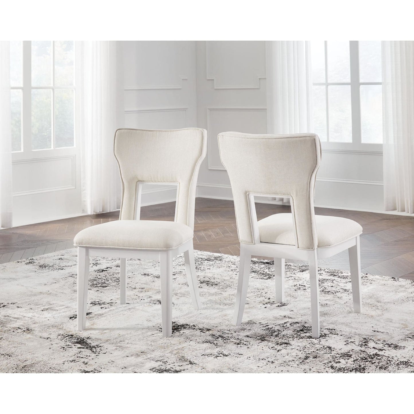 Chalanna Dining Chair - White - (D822-01)