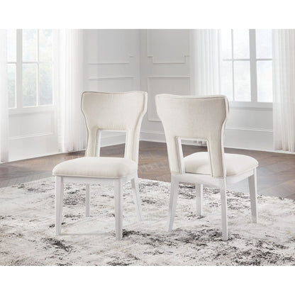 Chalanna Dining Chair - White - (D822-01)