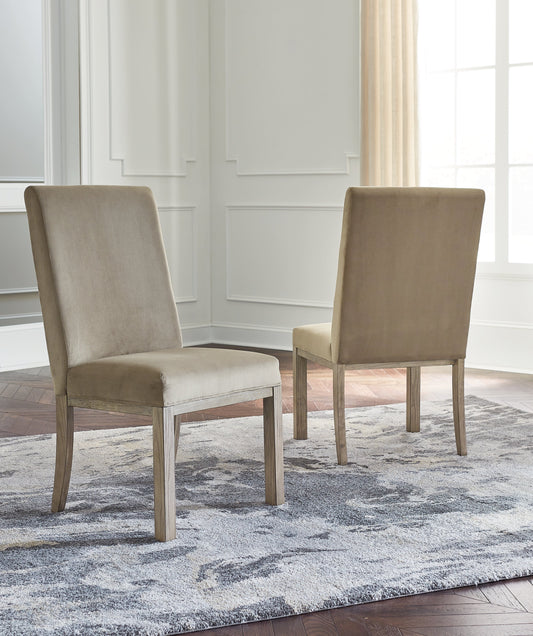 Chrestner Upholstered Dining Chair by Ashley Furniture D983-01